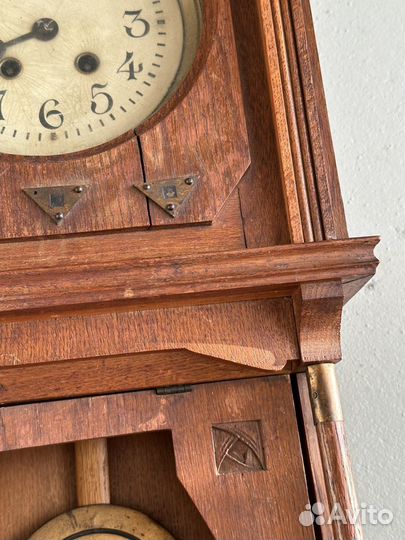 Старинные настенные часы Павел Буре, 20 век