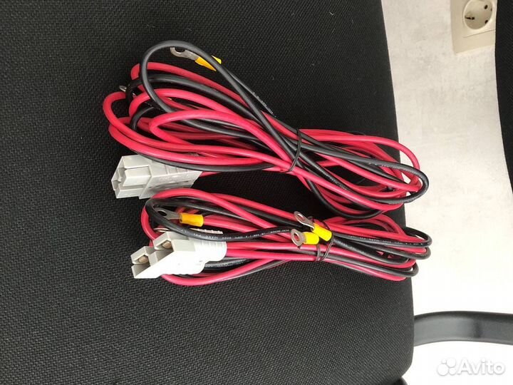 Батарейный кабель TD50A 2x6 к акб длина 3 м