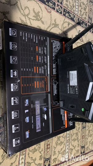 Wifi роутер Tenda AC7 на 5 антен 2,4/5