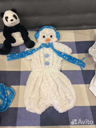 Новогодний костюм снеговика