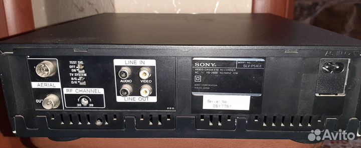 Видеоплеер VHS Sony SLV-P51EE