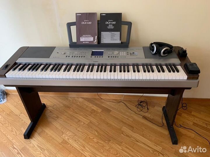 Синтезатор yamaha DGX-640