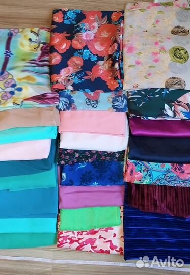 Остатки тканей от 1 до 3 метров