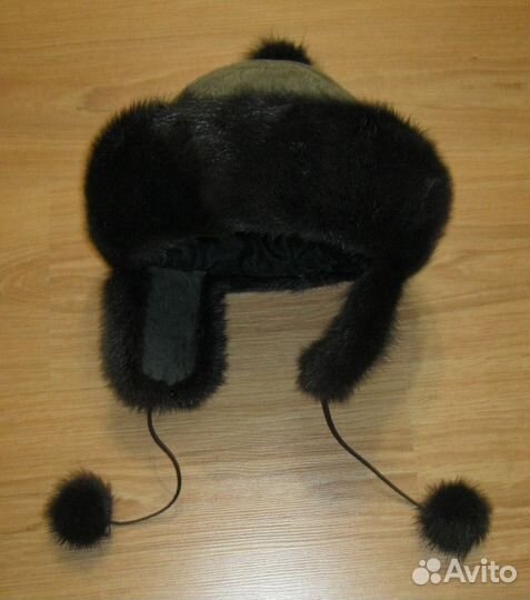 Шапка Боярыня ушанка зимняя женская 57 58 размер