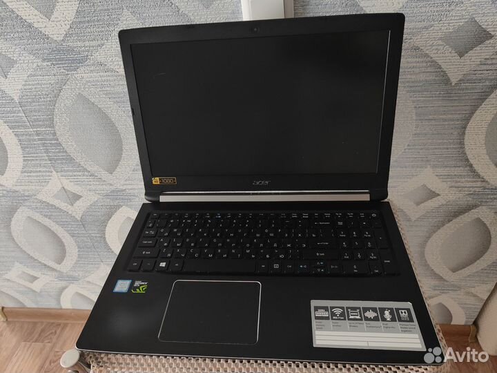Ноутбук Acer Aspire A715-71G-58YJ
