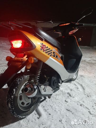 Скутер в идеальном состоянии