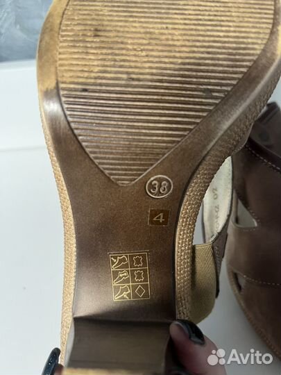 Босоножки женские 38 размер натуральная кожа
