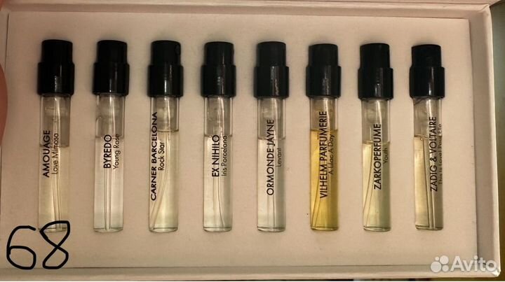 Арома бокс, пробники ormonde jayne, kilian