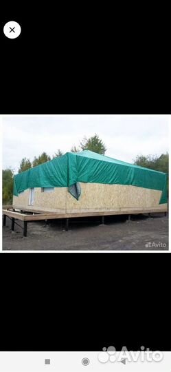 Тент укрывной для сена