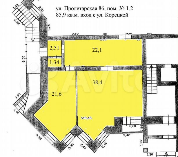 Продам офис в Центре, 86 м²