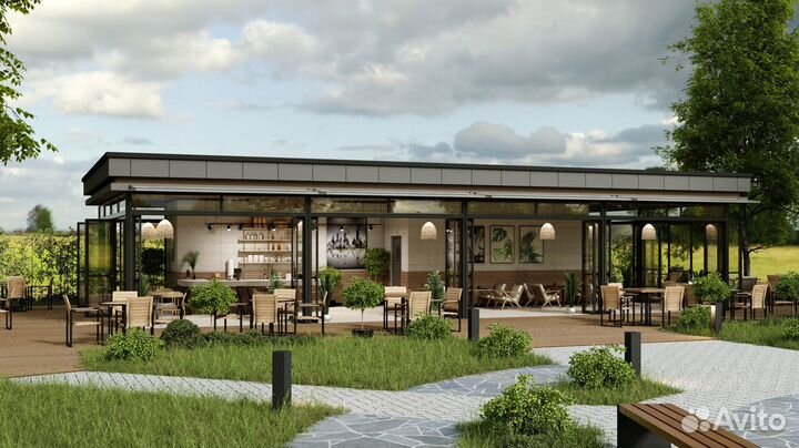 3D Визуализация экстерьера