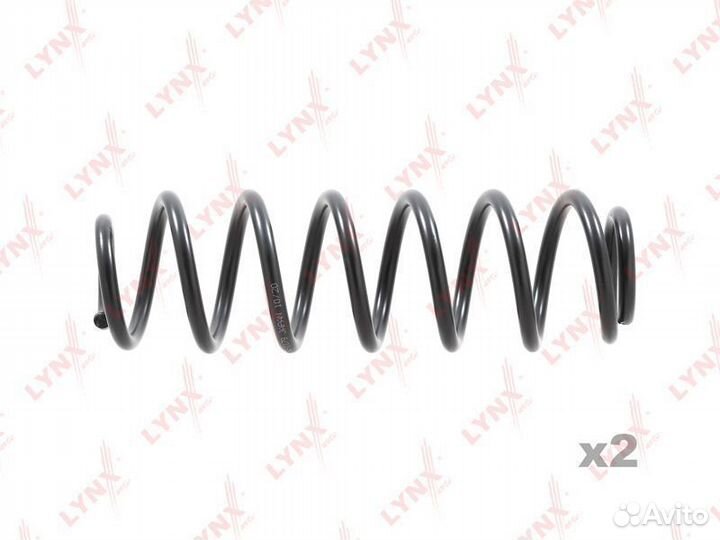 Пружина зад. skoda octavia 1.6/1.9/2.0 2wd 04