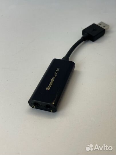 Внешняя звуковая карта Sound Blaster play 3