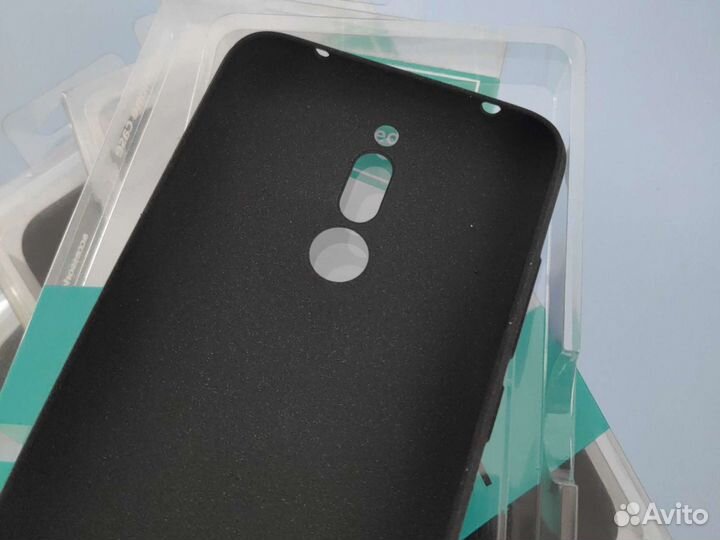 Чехлы Xiaomi Redmi 8 черный/Huawei Y6s