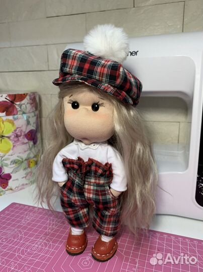 Кукла текстильная ручной работы