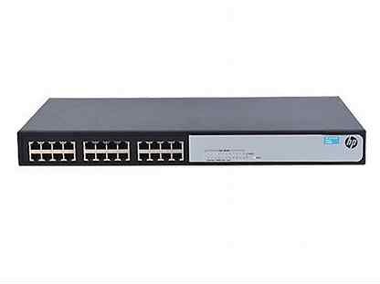 Коммутатор б/у HP 1410-24G 24 порта Ethernet 10/10