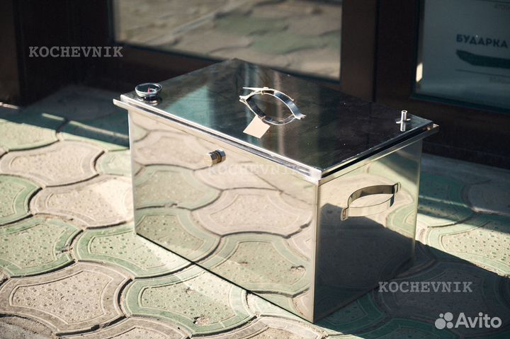 Коптильня нержавейка 1.2мм 300*500*300