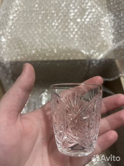 Стопки хрустальные