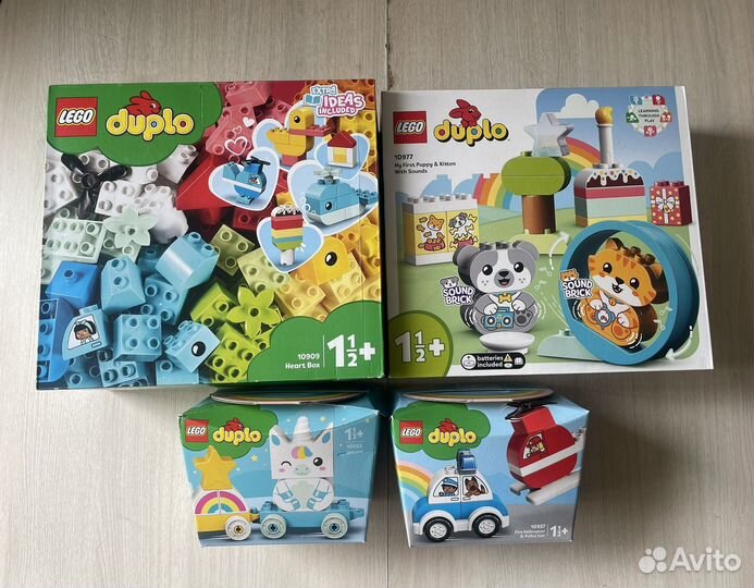 Lego duplo classic 10909 10977 10953 10957