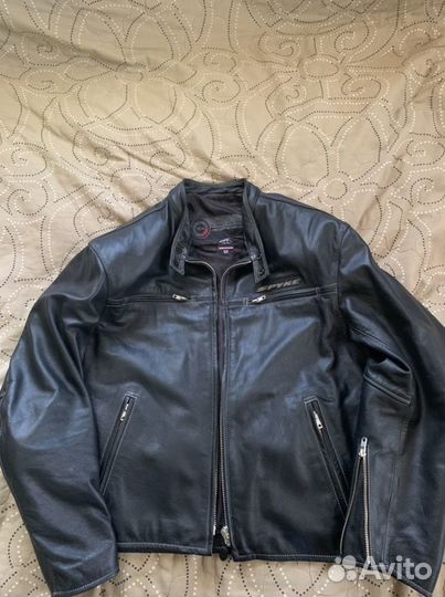 Новая кожаная мотокуртка spyke