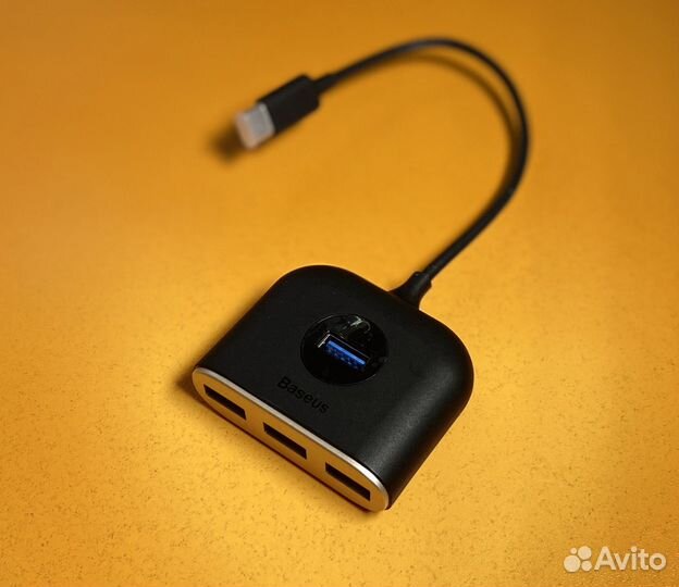 USB-концентратор Baseus Square round Хаб