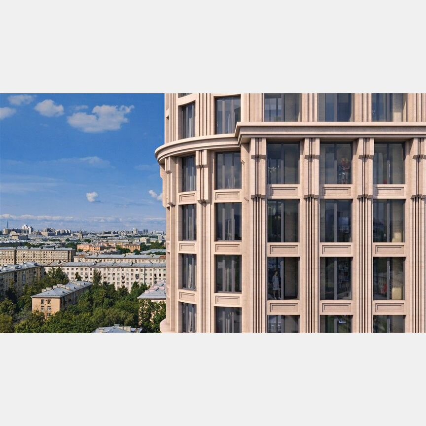 2-к. квартира, 56,7 м², 10/24 эт.