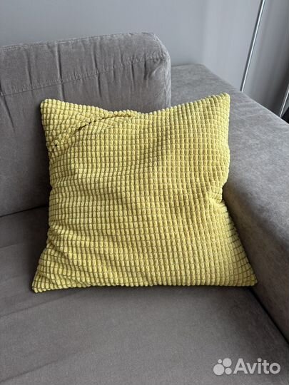 Подушка IKEA 50х50 желтая