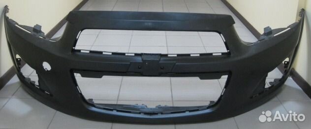 Бампер Chevrolet Aveo T300 sedan / HB передний