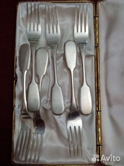 Серебро 84 пр вилки морозов