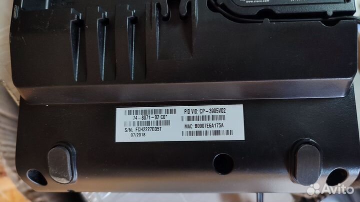 SIP-телефон Cisco CP-3905