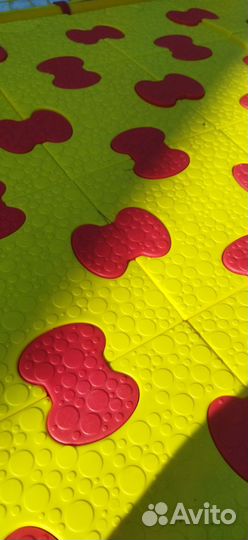 Манеж детский leco с пазловым дном