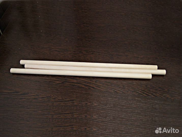Палочки березовые шлифованные Ф15 х 430мм