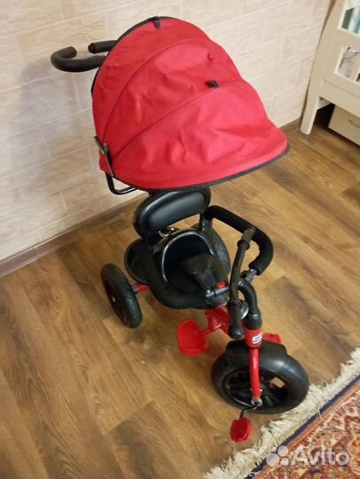 Трехколесный велосипед трансформер бу с рукоятью