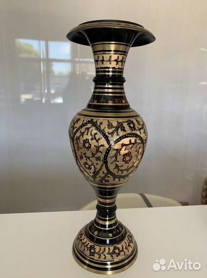 Индийская Ваза, латунь