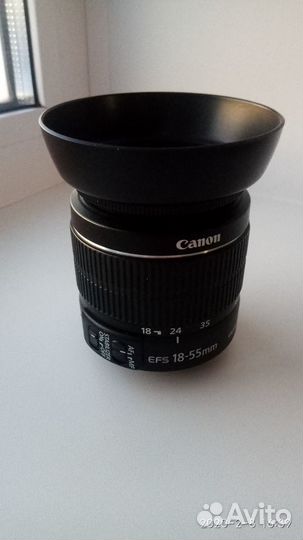 Объектив на Canon