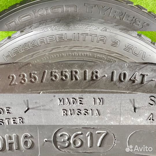 Nokian Tyres Hakkapeliitta 9 SUV 235/55 R18 104T