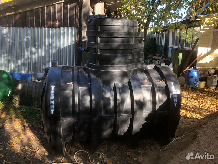 Канализация септики кессоны под ключ