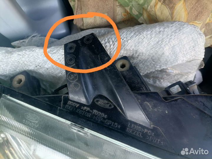 Фара правая ford focus 2 дорестайлинг