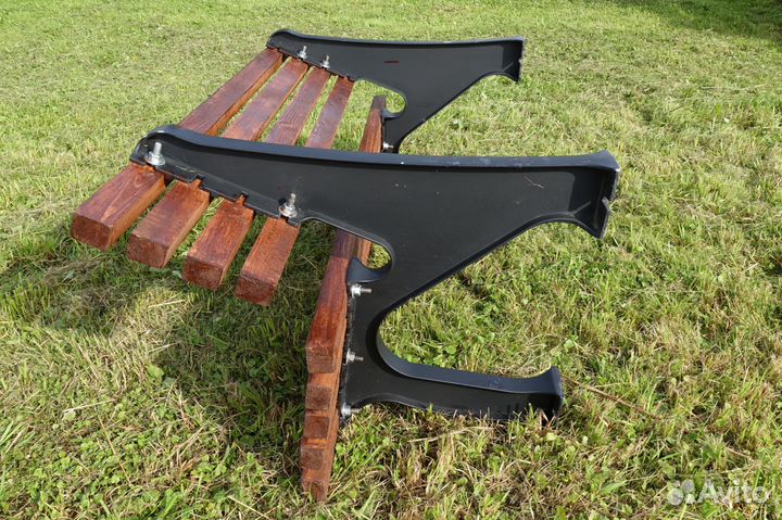 Комплект опор (2 стойки) для садовой скамейки