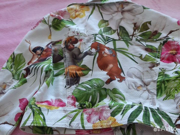 Летняя курточка и футболка Monnalisa на рост от 13