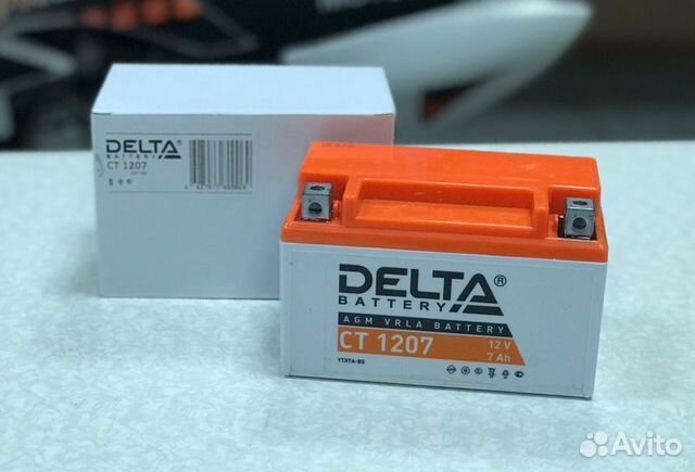 Аккумулятор для мотоцикла Delta CT 1208