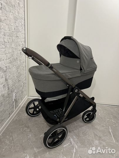 Люлька cybex gazelle s soho grey