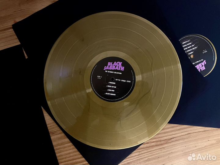 Black Sabbath - The Ultimate Collection 4xLP, gold