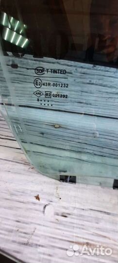 Стекло двери L R Renault Logan 1