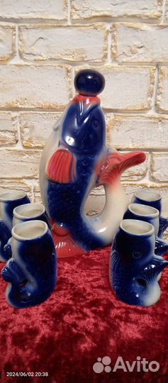 Бронь, Штоф СССР фарфор