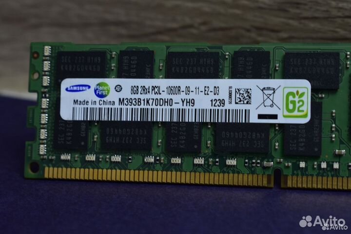 DDR3 ECC REG samsung 8GB 1333 MHz 2Rx4 server