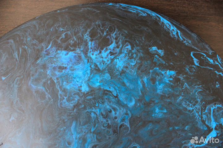 Картина флюид арт интерьерная