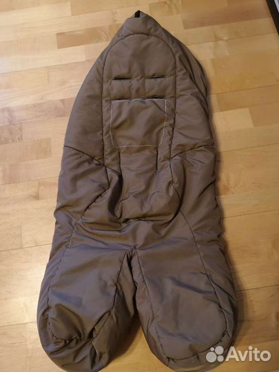 Зимний конверт в коляску stokke