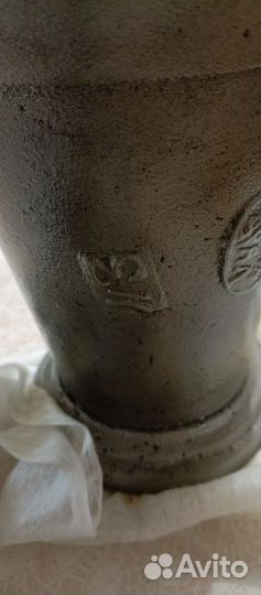 Ступка с пестиком чугунная