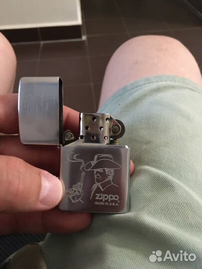 Зажигалка zippo 200 cowboy